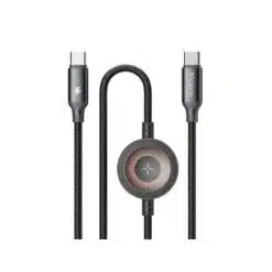 Cabo 2 em 1 (USB-C) Para celulares e relógios Samsung