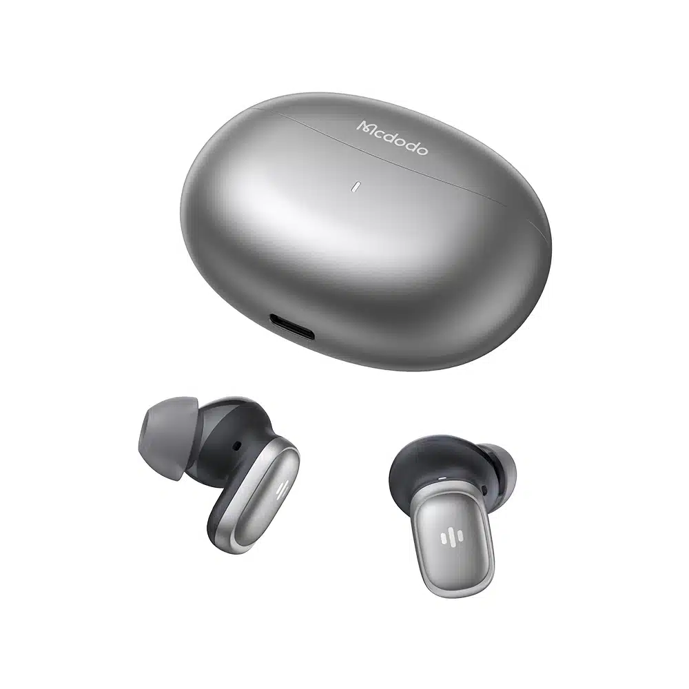Auriculares Bluetooth Mcdodo Speak A01 com tradutor de IA, cancelamento de ruído ativo (ANC) e (ENC) - Cinza - Image 15