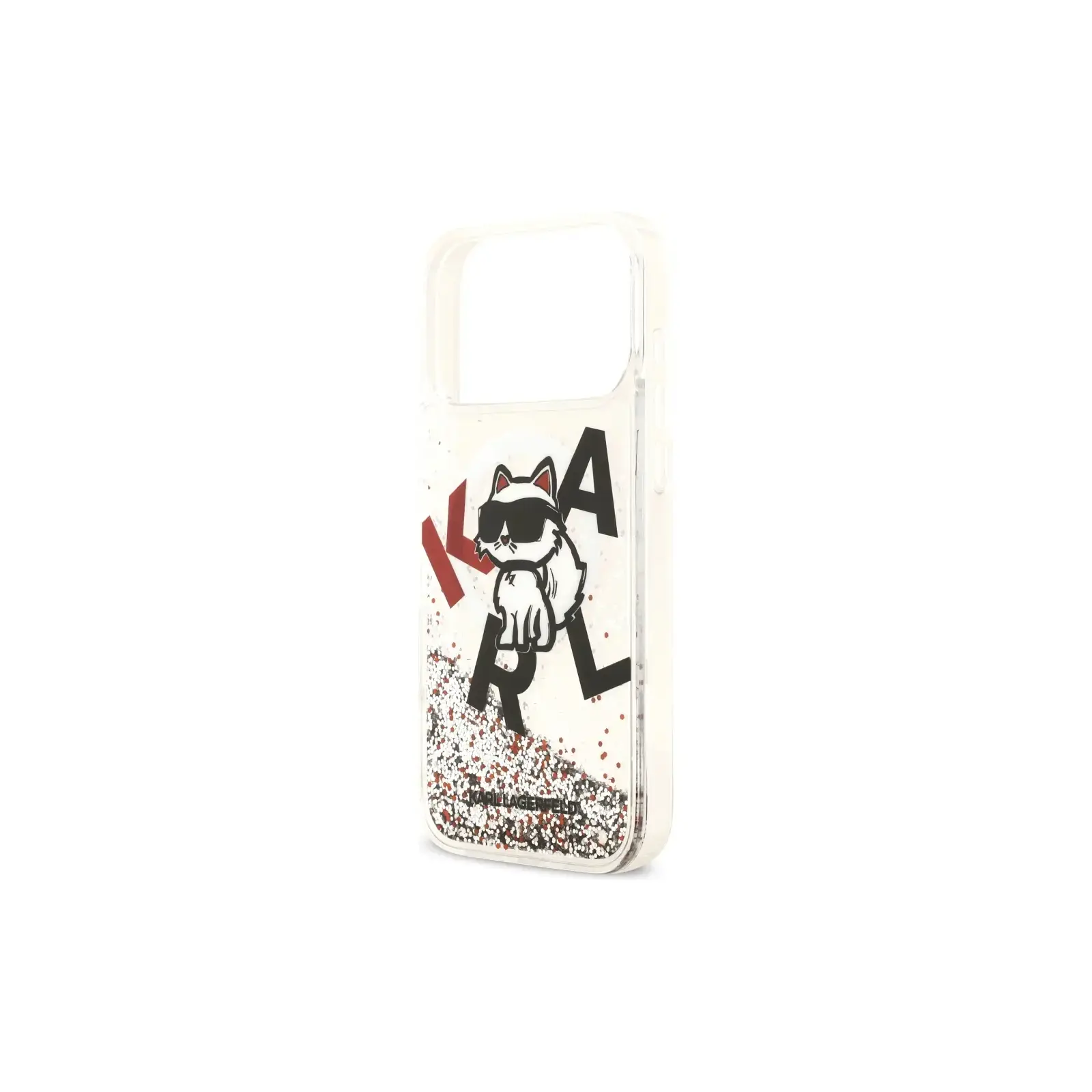 Capa Karl Lagerfeld Liquid Glitter Choupette Logo MagSafe para iPhone 17 Pro Max - Image 6