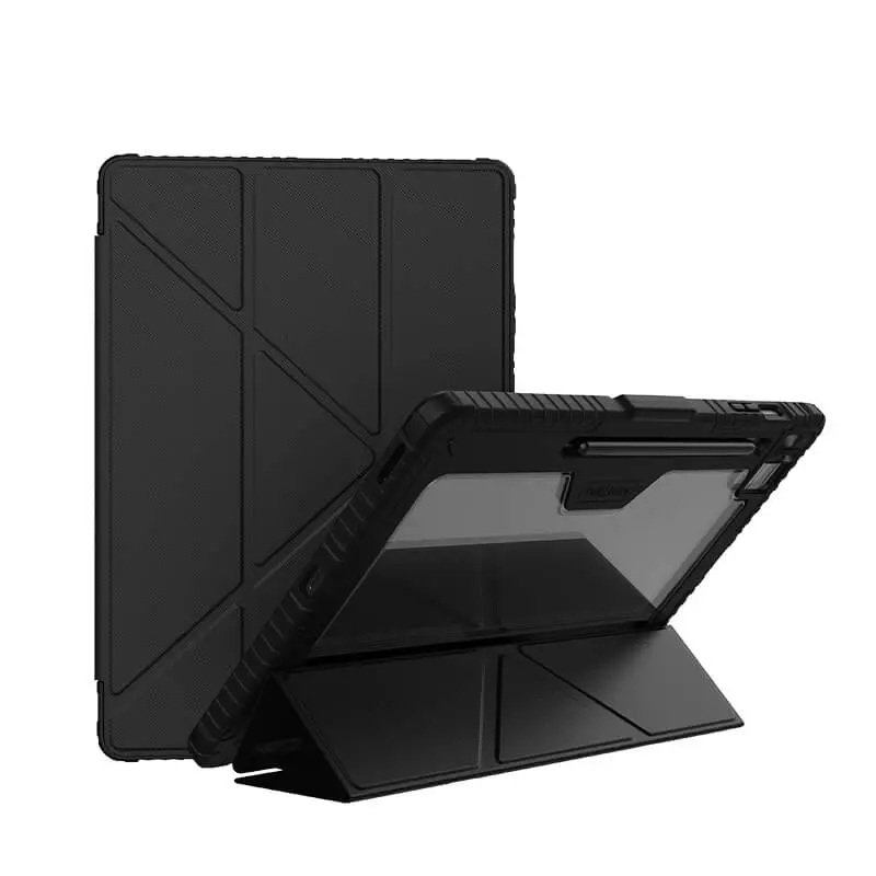 Capa protetora Nillkin Bumper em couro sintético, estilo dobrável multiângulo, para Samsung Galaxy Tab S10 FE+ Plus - Image 3