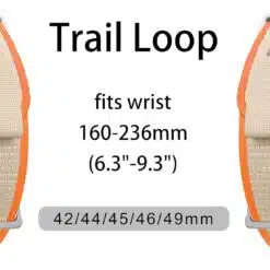 Bracelete Trail Loop Strap para Apple Watch 42/44/45/49mm WB25 - Image 3