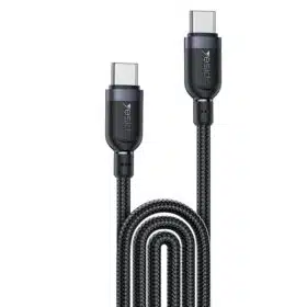 CA194 3M PD 60W Carregamento Rápido Tipo-C para Tipo-C Max com Transferência de Dados de 480Mbps Cabo de Dados Trançado