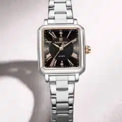 Alternative view of Relógio feminino SilverBlack Dames Horloge Naviforce NF5065 estilo luxuoso e exclusivo (Original)