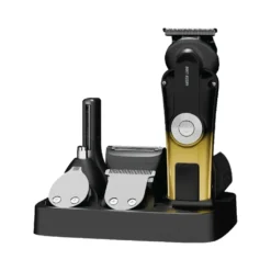 Kit de cuidados pessoais Green Lion 6 em 1 Trim Pro - Preto