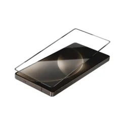 Película protetora Green Lion 9H Crystal Shield HD para Samsung Galaxy S25 Ultra com desbloqueio por impressão digital, antirriscos, sem bolhas, à prova de choque, sensível ao toque, fácil instalação - transparente