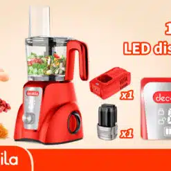 Alternative view of Processador de alimentos sem fio e recarregável Decakila de 1,25 L e 250 W