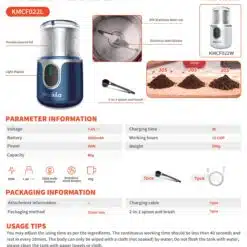 moedor de café sem fio Decakila DecaLife KMCF022L