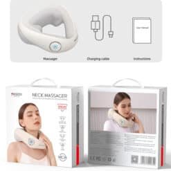Massageador Elétrico de Pescoço Yesido MG14 com Terapia de Calor