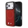 BMW iPhone 17 Pro Max Case Cover MagSafe M Power Meshed Red