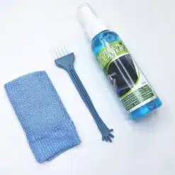 Handboss FH-HB021 Limpador de telas de trajes de alta qualidade com spray, pano de microfibra e escova (kit 3 em 1)
