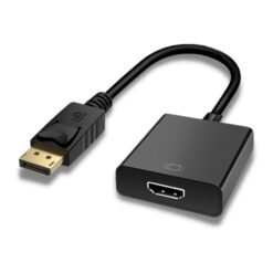 Cabo adaptador DisplayPort macho para HDMI fêmea