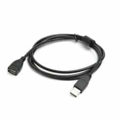 Cabo de extensão USB macho para fêmea de 1,5 m