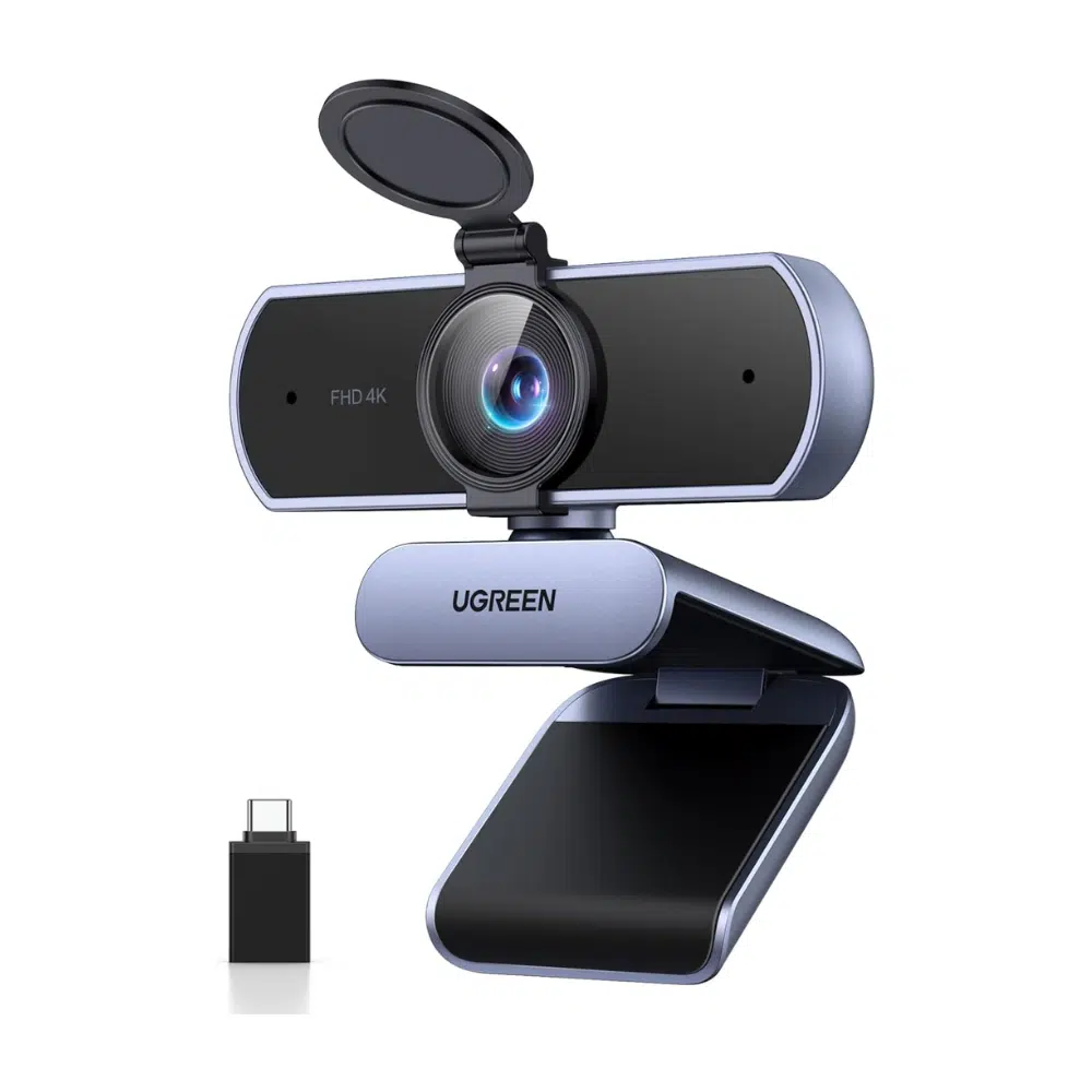 Webcam UGREEN 4K para PC Ultra HD 1080P 60FPS com Microfone