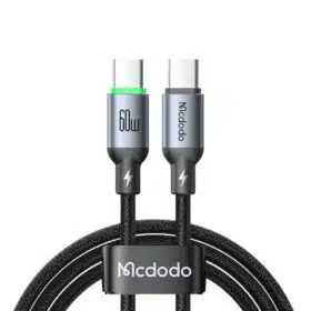 Cabo de dados Mcdodo 1M/2M/3M 60W Tipo C para Tipo C (CA-687)