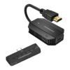 Adaptador HDMI Tipo C sem fio Powerology para áudio e vídeo - Preto