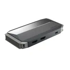 Placa de Captura Powerology C 3.2 Gen1 Entrada e Saída de Loop: HDMI 2.0, Aux 1* (Saída, Entrada, Microfone) Suporte a 4K/30Hz