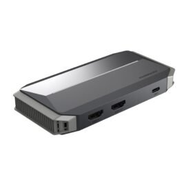 Placa de Captura Powerology C 3.2 Gen1 Entrada e Saída de Loop: HDMI 2.0, Aux 1* (Saída, Entrada, Microfone) Suporte a 4K/30Hz