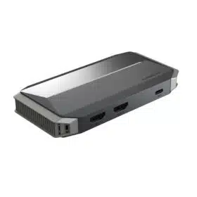 Placa de Captura Powerology C 3.2 Gen1 Entrada e Saída de Loop: HDMI 2.0, Aux 1* (Saída, Entrada, Microfone) Suporte a 4K/30Hz