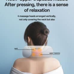 Massageador Elétrico de Pescoço Yesido MG14 com Terapia de Calor