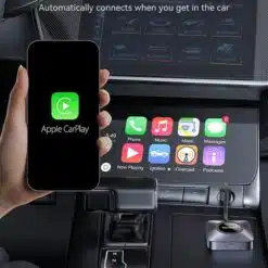 Alternative view of Adaptador CarPlay Dual Band WiFi conversor com fio para sem fio para sistemas de som de Carro KM23