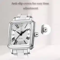 Relógio feminino FullSilver Dames Horloge Naviforce NF5065 estilo luxuoso e exclusivo (Original) - Image 5