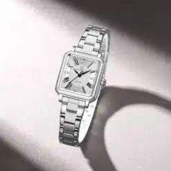 Relógio feminino FullSilver Dames Horloge Naviforce NF5065 estilo luxuoso e exclusivo (Original) - Image 13