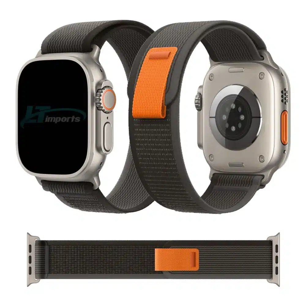 Pulseira Loop Trilha para Apple Watch Ultra 49mm 3/2/1, Apple Watch 46mm Series 11/10, 45mm Series 9/8/7, 44mm 6/5/4/SE, 42mm Series 3/2/1