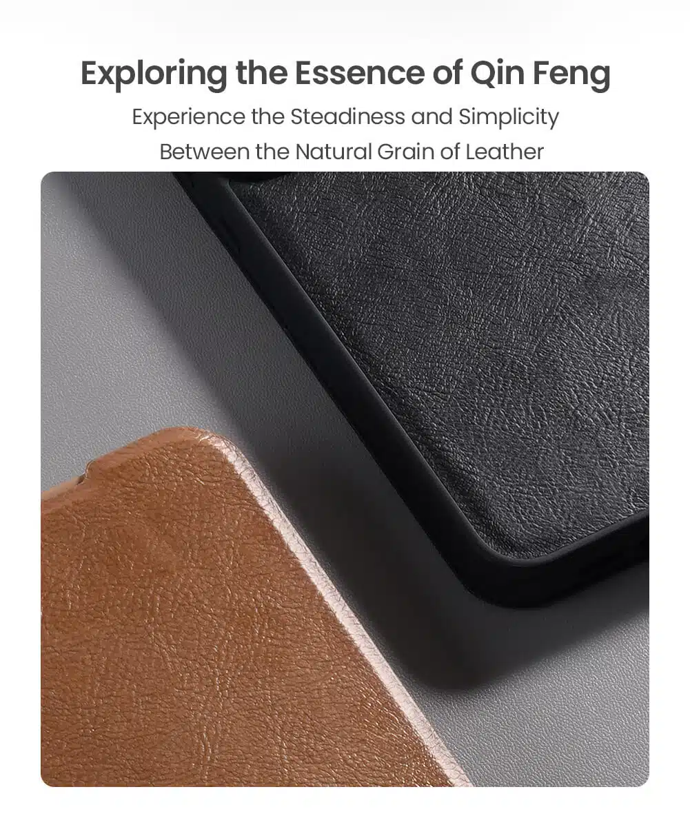 Capa de couro Nillkin Qin Pro para Samsung Galaxy A56 5G - Image 7