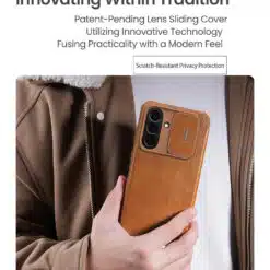 Capa de couro Nillkin Qin Pro para Samsung Galaxy A56 5G - Image 8