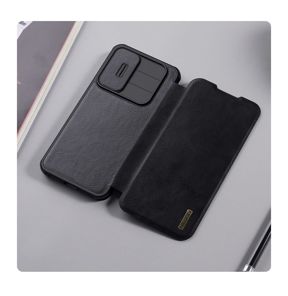 Capa de couro Nillkin Qin Pro para Samsung Galaxy A56 5G - Image 13