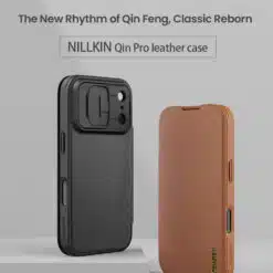 Capa de couro Nillkin Qin Pro Series para Apple iPhone 17 Pro Max - Image 7