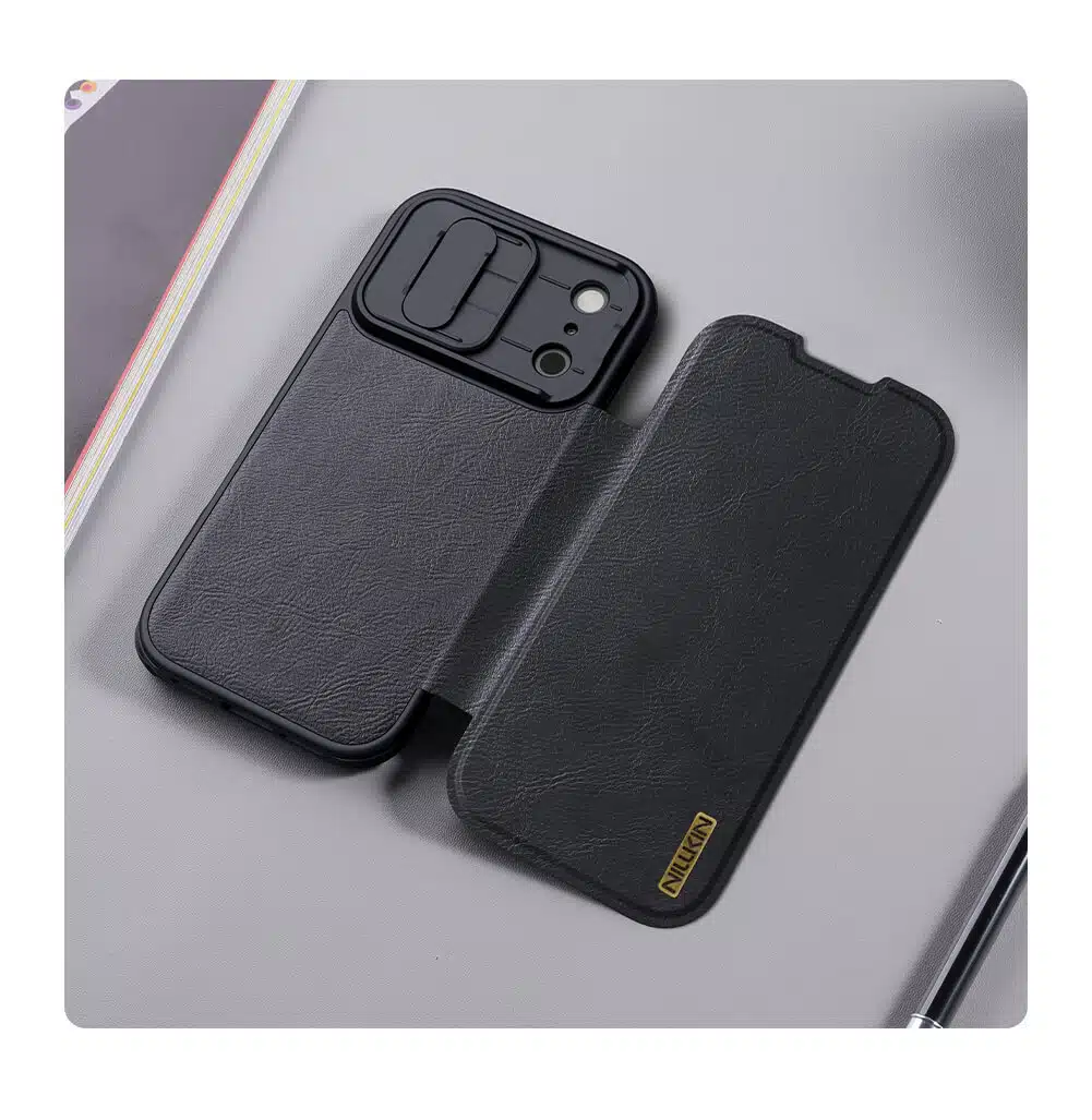 Capa de couro Nillkin Qin Pro Series para Apple iPhone 17 Pro Max - Image 9