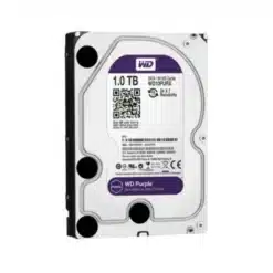 Disco Rígido 3.5" Western Digital WD Purple 1TB 64MB Cache 180MB/s SATA 6Gb/s