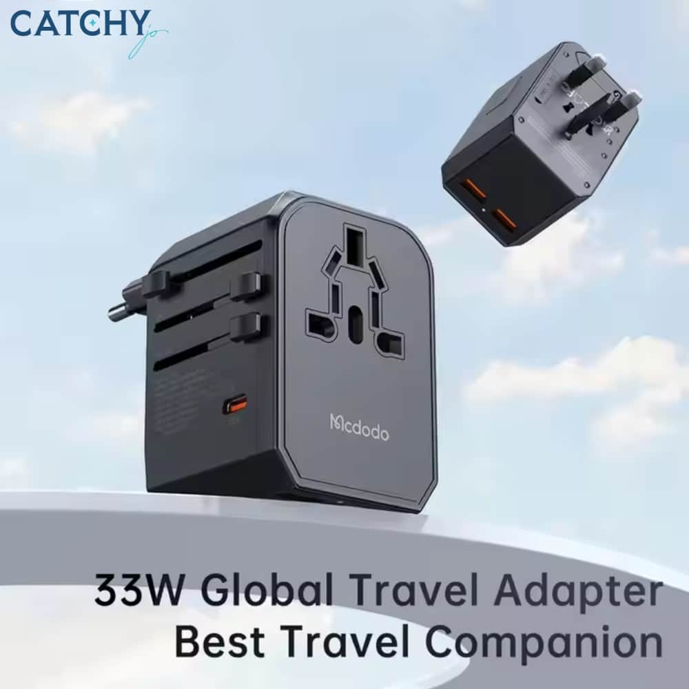 Adaptador universal de viagem com Cabo Tipo C para Tipo C Mcdodo CP-3260 25W - Image 6