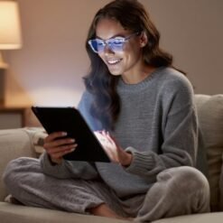 Óculos Green Lion Anti Luz Azul, Óculos com Bloqueio de Luz Azul, Óculos para Computador Unissex, Antifadiga e Antirreflexo; Óculos para Jogos Antirreflexo, para Telas, Jogos, TV, Celulares