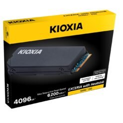 Dissipador de calor KIOXIA EXCERIA NVMe 4TB M.2 2280 PCIe Gen4x4