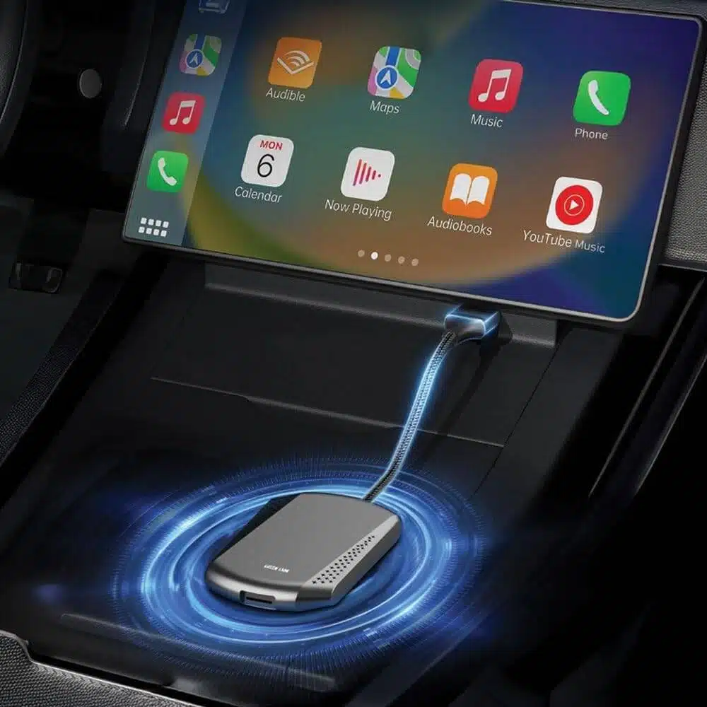 Adaptador CarPlay 2 em 1 Green Lion com 4GB/64GB de RAM - Preto - Image 2