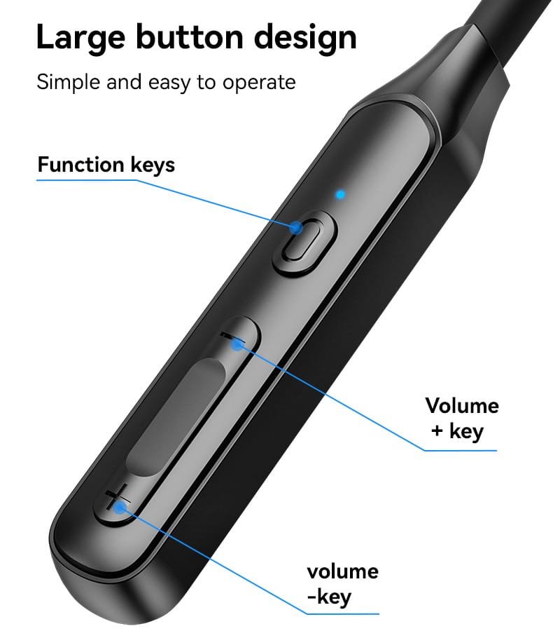 Auriculares Bluetooth YSP21 BT5.3 Magnetic Neeckband com cancelamento de ruído em chamadas - Image 3