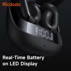 Auriculares Zeno Air O4 Clip-On Adaptáveis com Display LED Mcdodo - Image 8