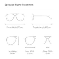 Óculos de sol Mi TS Luke Moss MSG02GL pretos, modelo masculino/feminino.