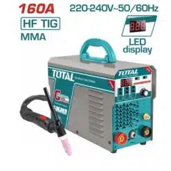 Máquina de solda inversora TOTAL TIG/MMA 160A (TIG1601)