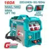 Máquina de solda inversora Total Tools 160 Amp 220 Volt Soldagem 1,6:4 mm - TMGT16058