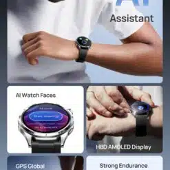 Smartwatch Mibro Watch GT GPS Integrado - Preto - Image 11