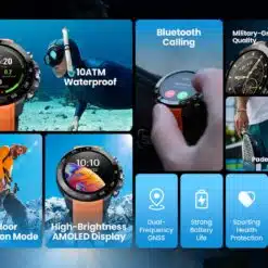 Smartwatch (Relogio Inteligente) Mibro GS Explorer S Dual GPS c/ 10ATM - Image 9