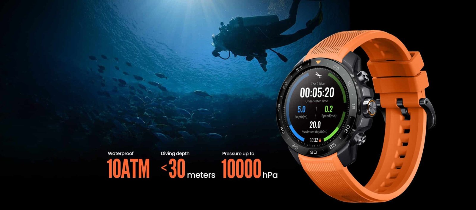 Smartwatch (Relogio Inteligente) Mibro GS Explorer S Dual GPS c/ 10ATM - Image 6