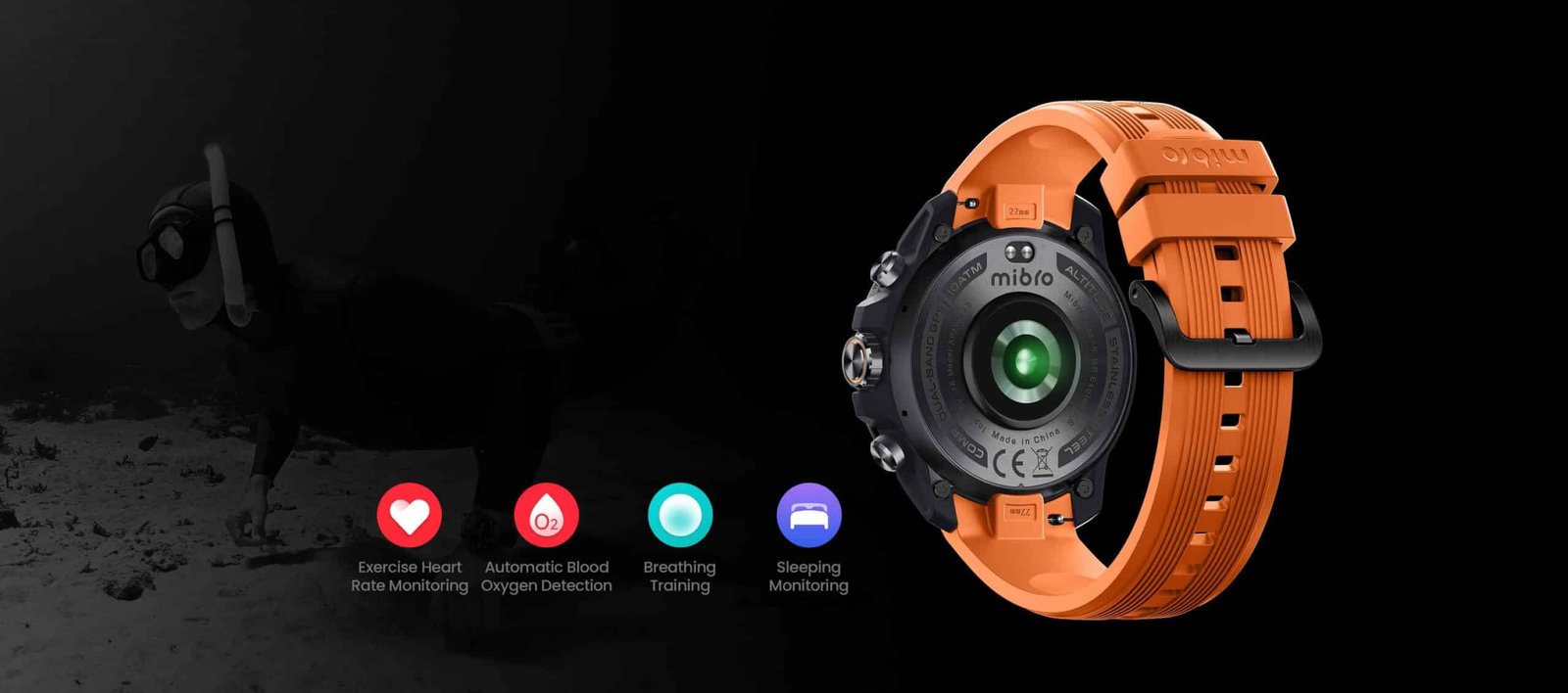 Smartwatch (Relogio Inteligente) Mibro GS Explorer S Dual GPS c/ 10ATM - Image 7