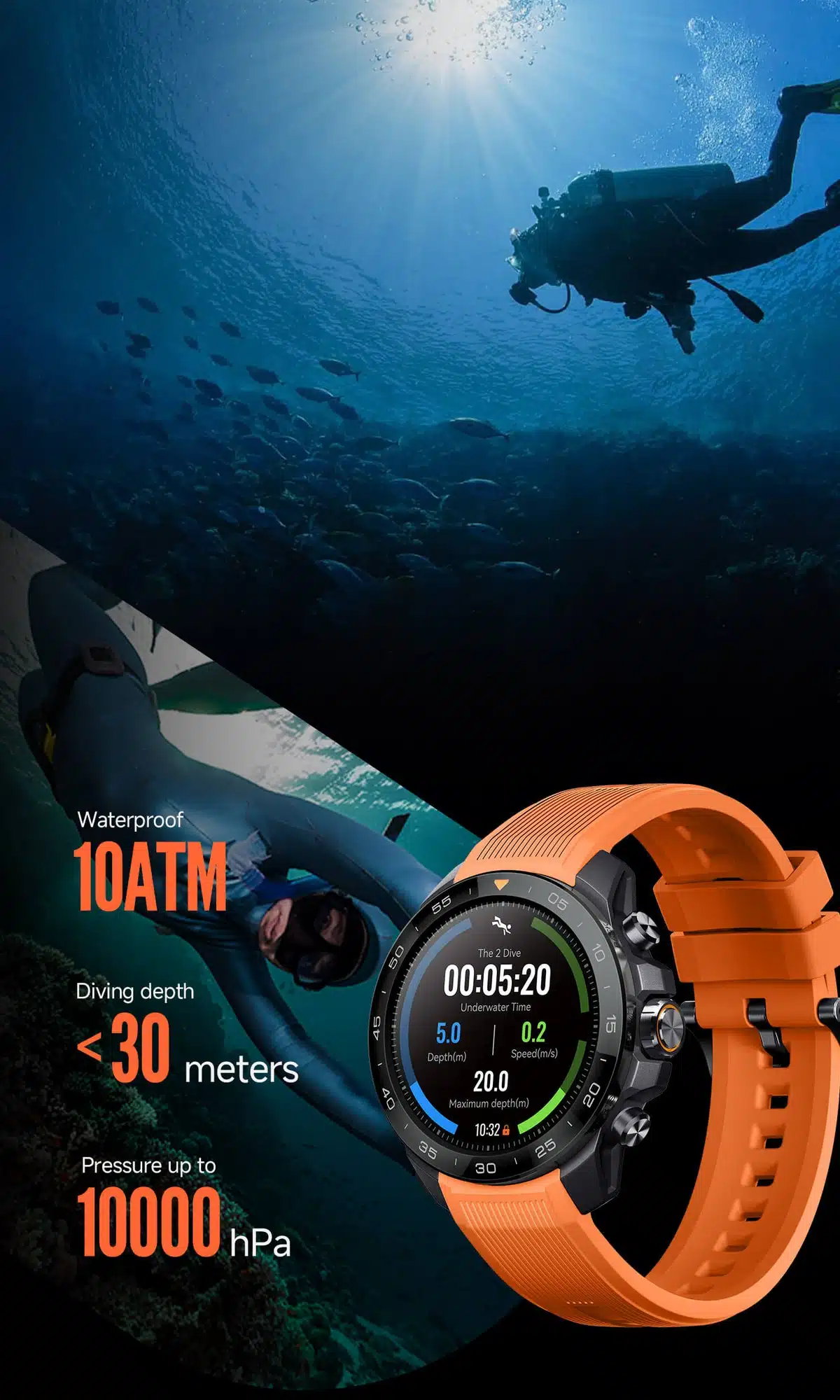 Smartwatch (Relogio Inteligente) Mibro GS Explorer S Dual GPS c/ 10ATM - Image 33
