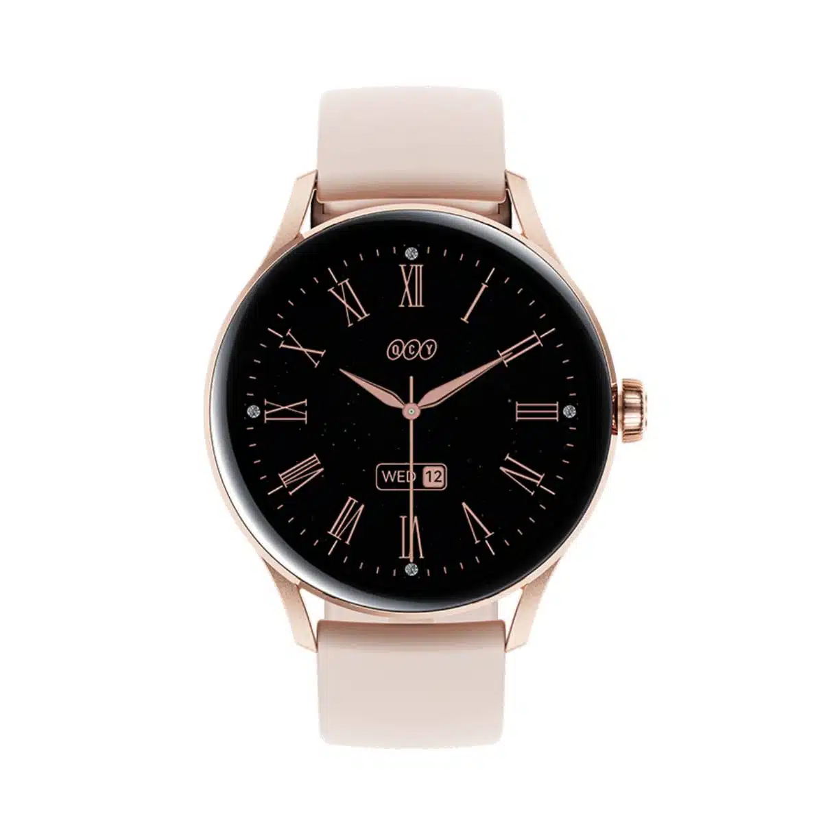 Smartwatch QCY Watch Elite S11 Bluetooth Tela AmoLED 1.19", IP68 - Gold - Image 2