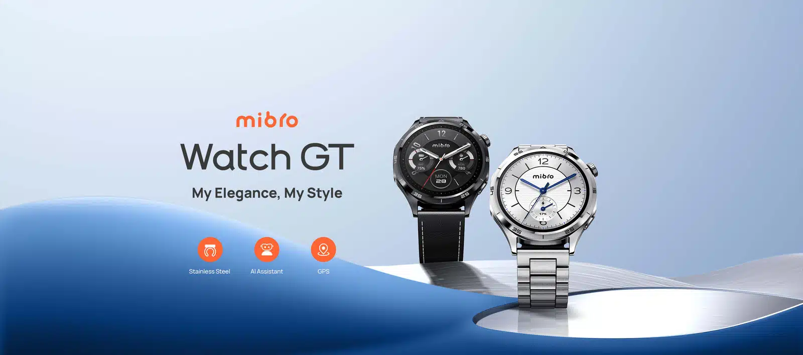 Smartwatch Mibro Watch GT GPS Integrado - Preto - Image 6
