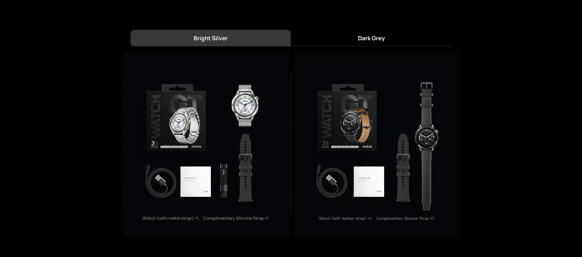 Smartwatch Mibro Watch GT GPS Integrado - Preto - Image 10